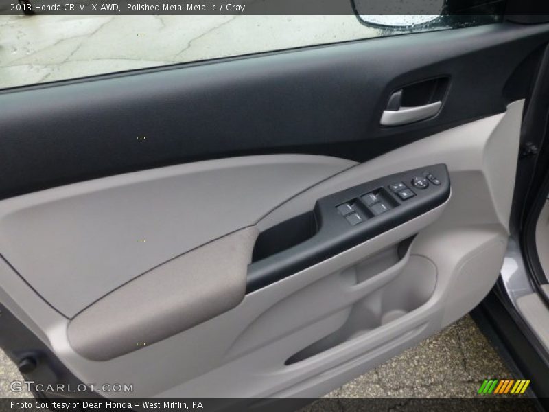 Polished Metal Metallic / Gray 2013 Honda CR-V LX AWD