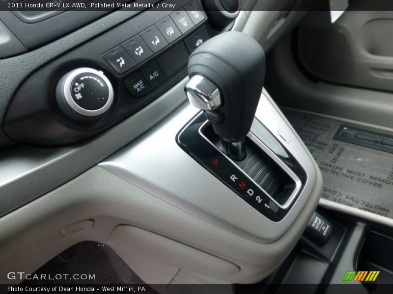 Polished Metal Metallic / Gray 2013 Honda CR-V LX AWD