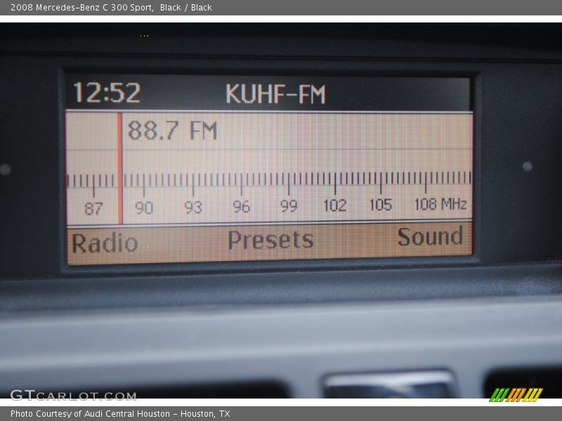 Black / Black 2008 Mercedes-Benz C 300 Sport