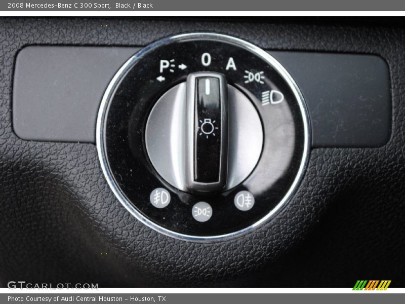 Black / Black 2008 Mercedes-Benz C 300 Sport