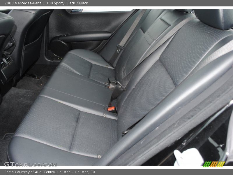 Black / Black 2008 Mercedes-Benz C 300 Sport