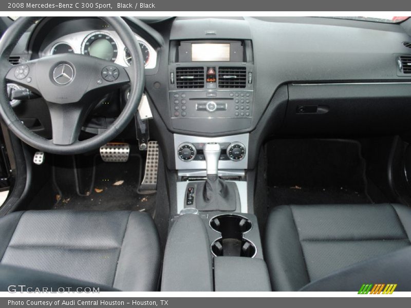 Black / Black 2008 Mercedes-Benz C 300 Sport