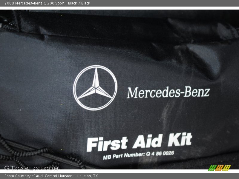 Black / Black 2008 Mercedes-Benz C 300 Sport