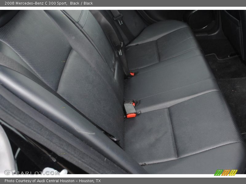 Black / Black 2008 Mercedes-Benz C 300 Sport