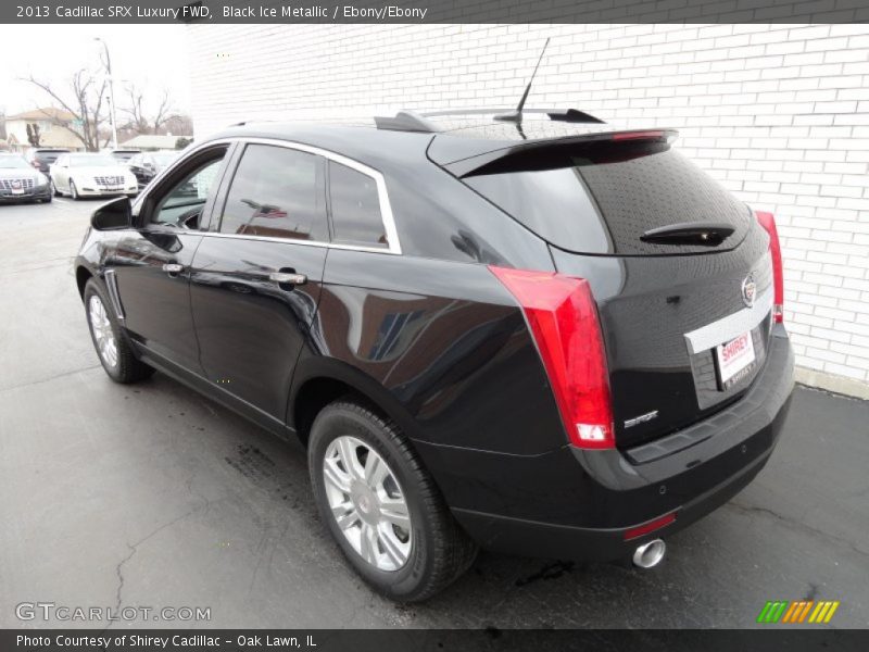 Black Ice Metallic / Ebony/Ebony 2013 Cadillac SRX Luxury FWD
