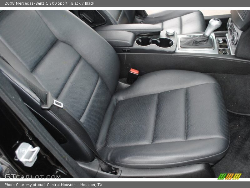 Black / Black 2008 Mercedes-Benz C 300 Sport
