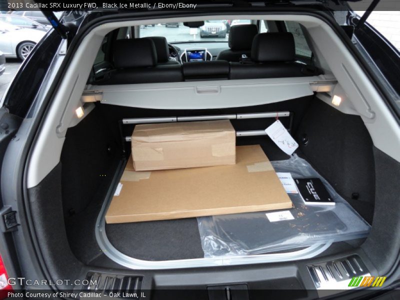 Black Ice Metallic / Ebony/Ebony 2013 Cadillac SRX Luxury FWD