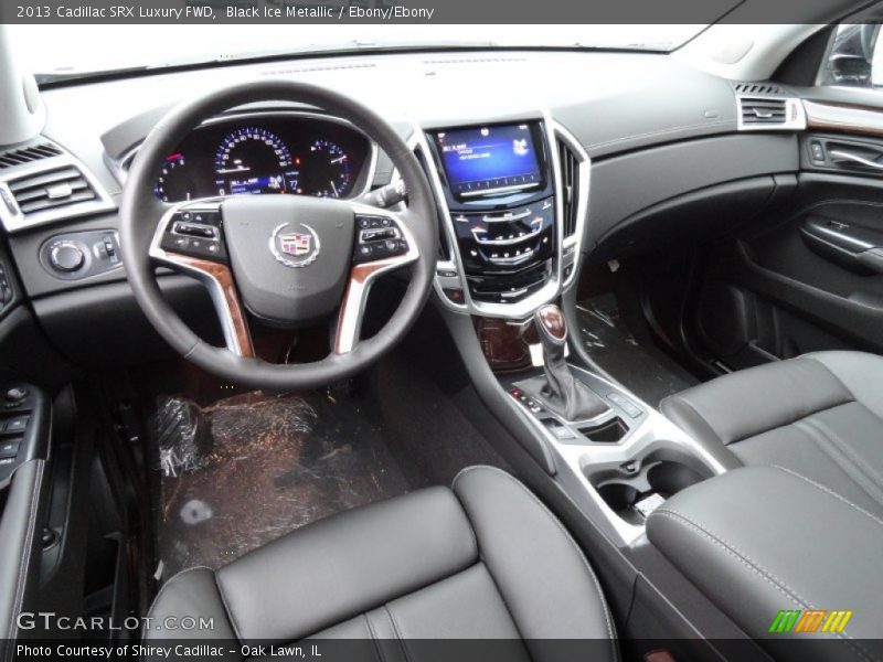 Ebony/Ebony Interior - 2013 SRX Luxury FWD 
