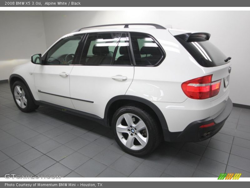 Alpine White / Black 2008 BMW X5 3.0si