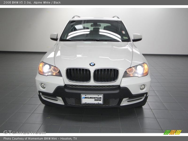 Alpine White / Black 2008 BMW X5 3.0si