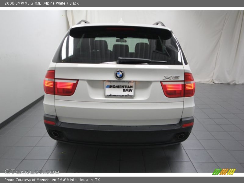 Alpine White / Black 2008 BMW X5 3.0si