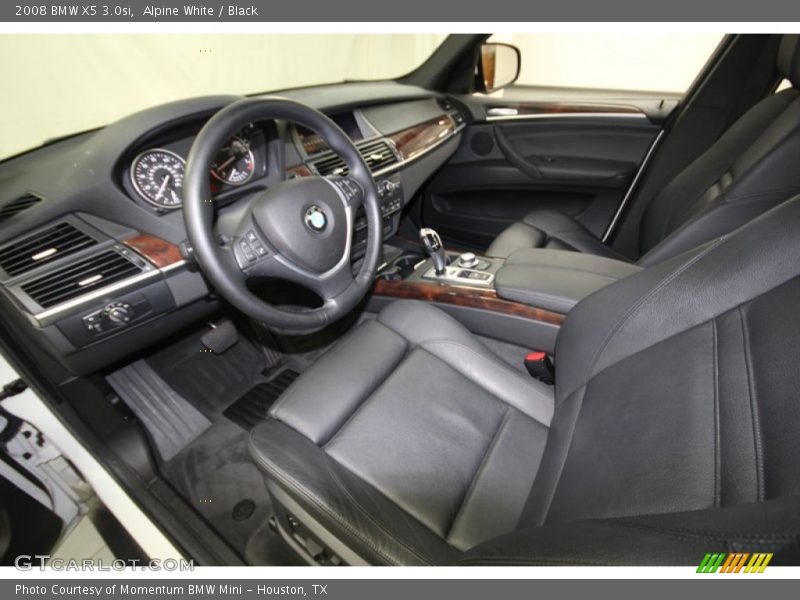 Black Interior - 2008 X5 3.0si 