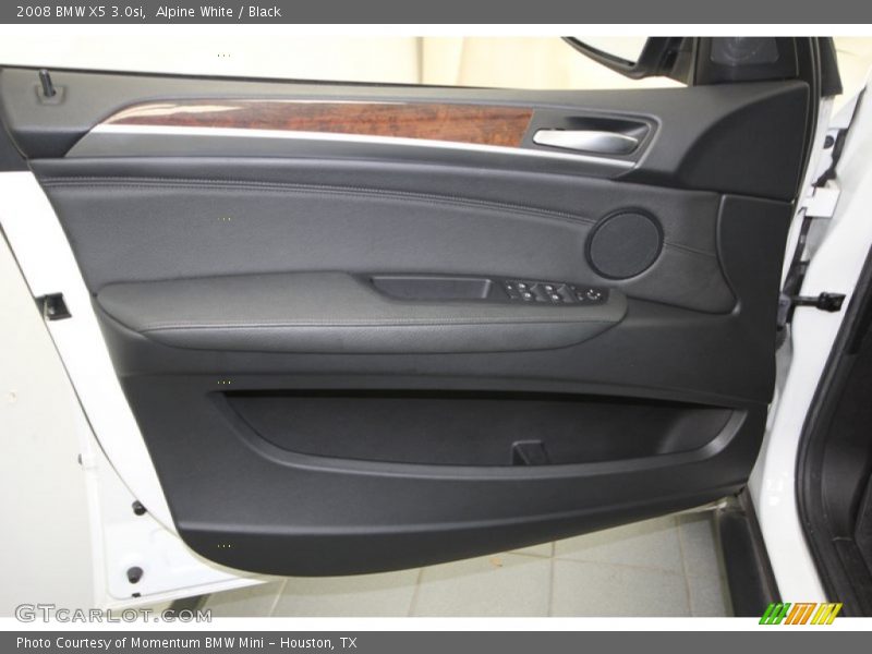 Alpine White / Black 2008 BMW X5 3.0si