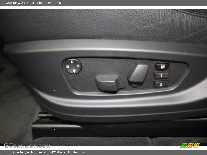 Alpine White / Black 2008 BMW X5 3.0si