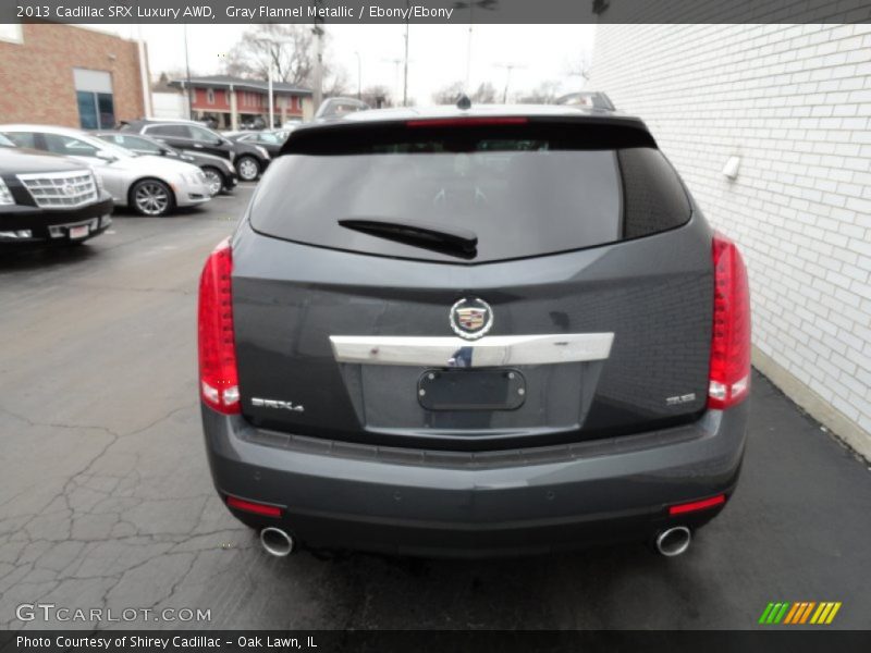 Gray Flannel Metallic / Ebony/Ebony 2013 Cadillac SRX Luxury AWD