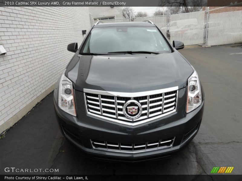 Gray Flannel Metallic / Ebony/Ebony 2013 Cadillac SRX Luxury AWD