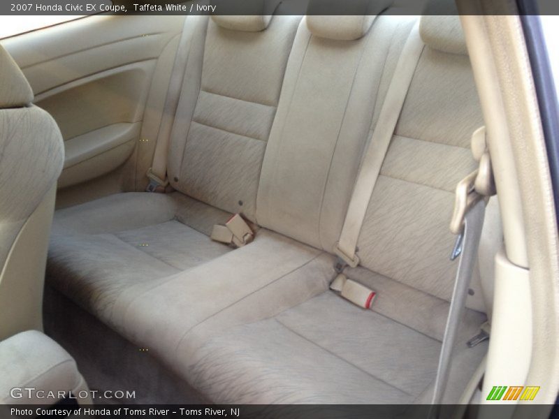 Taffeta White / Ivory 2007 Honda Civic EX Coupe