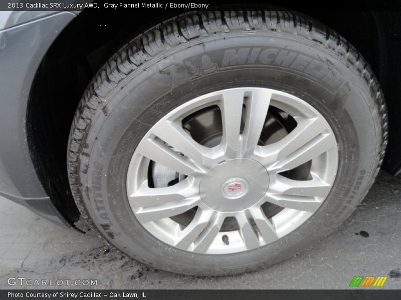 Gray Flannel Metallic / Ebony/Ebony 2013 Cadillac SRX Luxury AWD