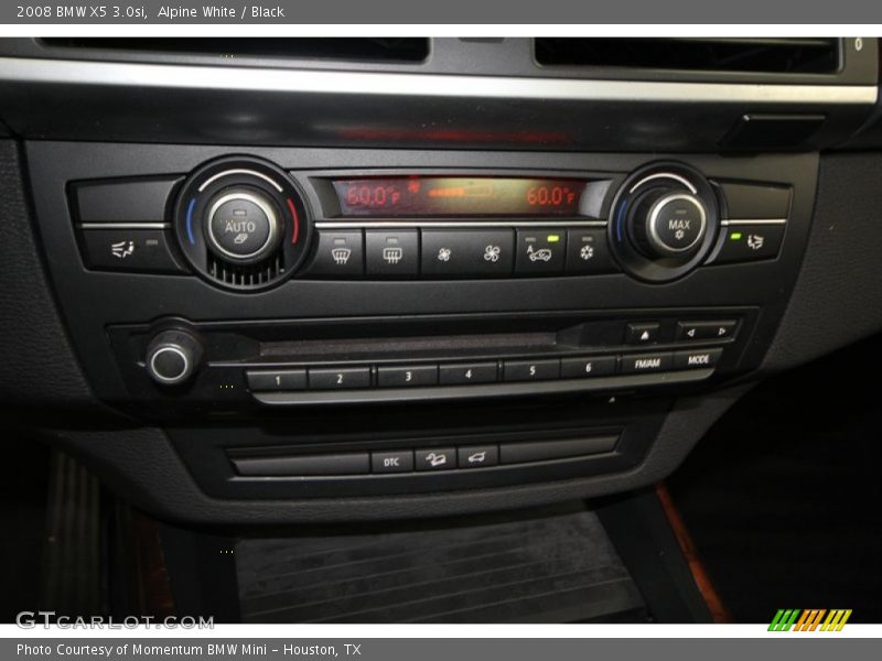 Alpine White / Black 2008 BMW X5 3.0si