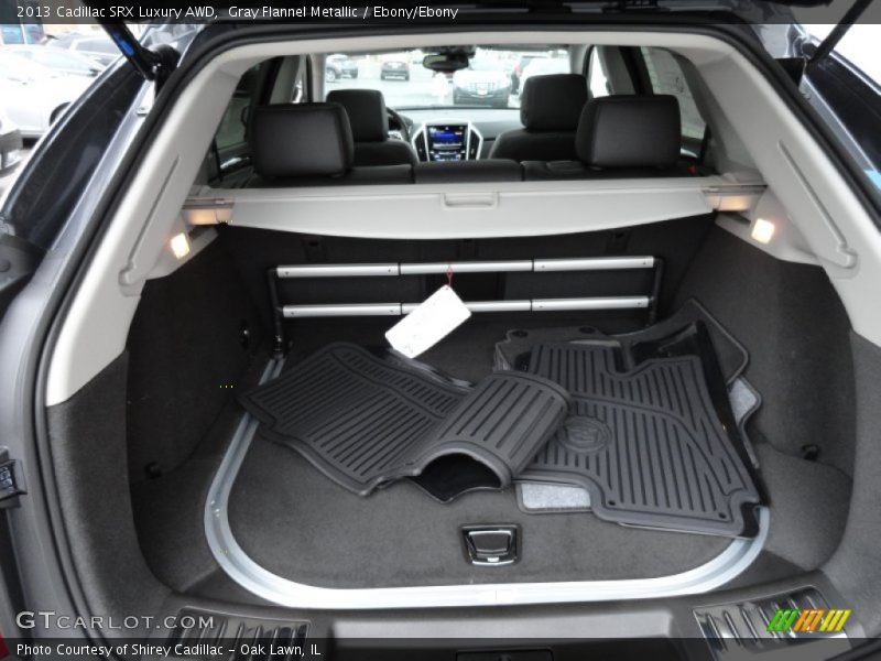 Gray Flannel Metallic / Ebony/Ebony 2013 Cadillac SRX Luxury AWD
