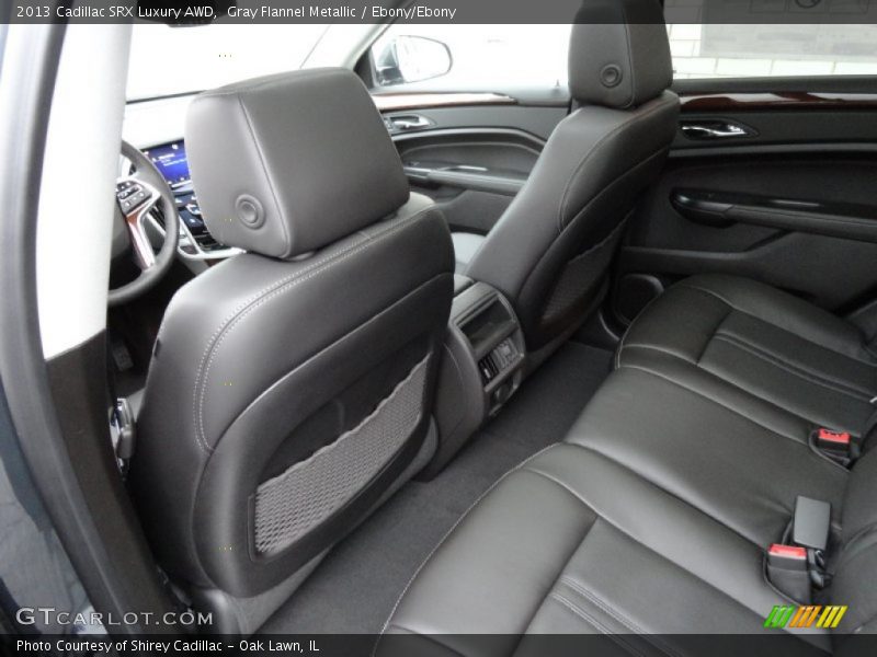 Rear Seat of 2013 SRX Luxury AWD