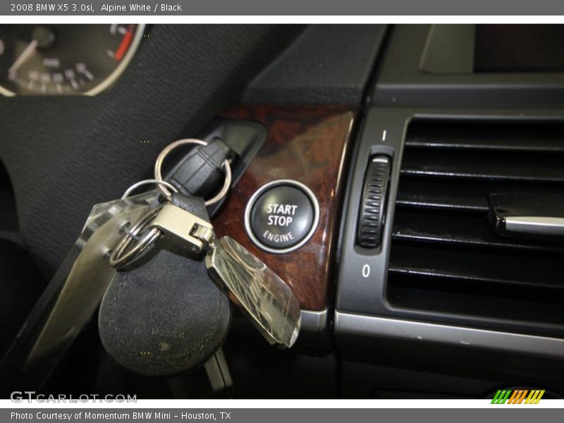 Alpine White / Black 2008 BMW X5 3.0si