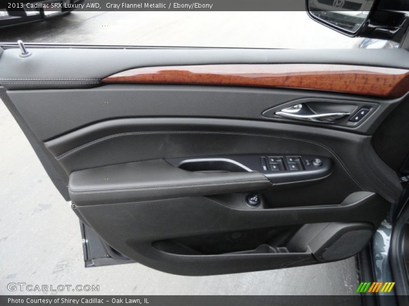 Gray Flannel Metallic / Ebony/Ebony 2013 Cadillac SRX Luxury AWD