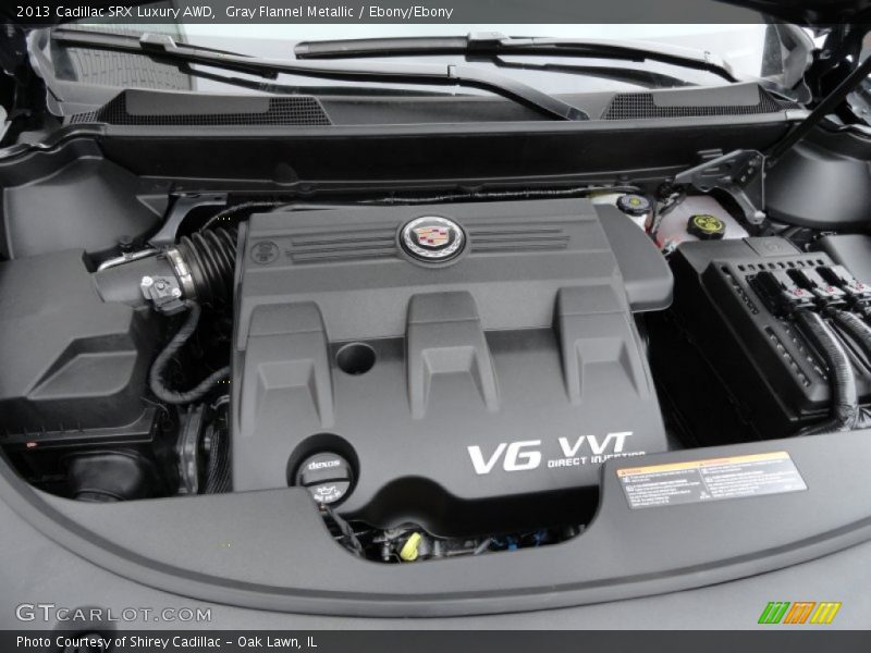  2013 SRX Luxury AWD Engine - 3.6 Liter SIDI DOHC 24-Valve VVT V6