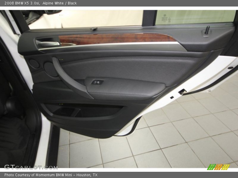 Alpine White / Black 2008 BMW X5 3.0si