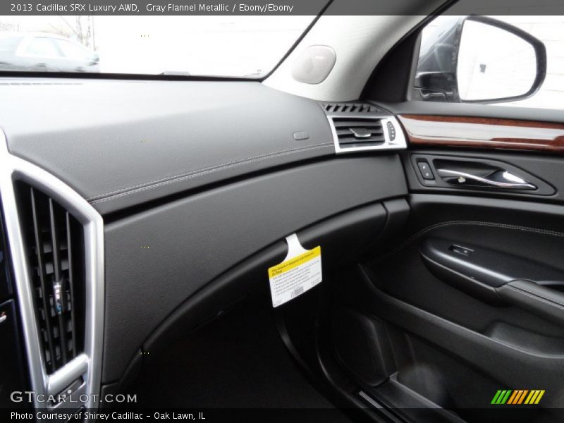 Gray Flannel Metallic / Ebony/Ebony 2013 Cadillac SRX Luxury AWD