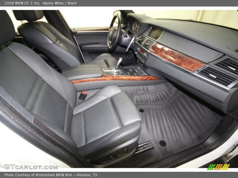 Alpine White / Black 2008 BMW X5 3.0si