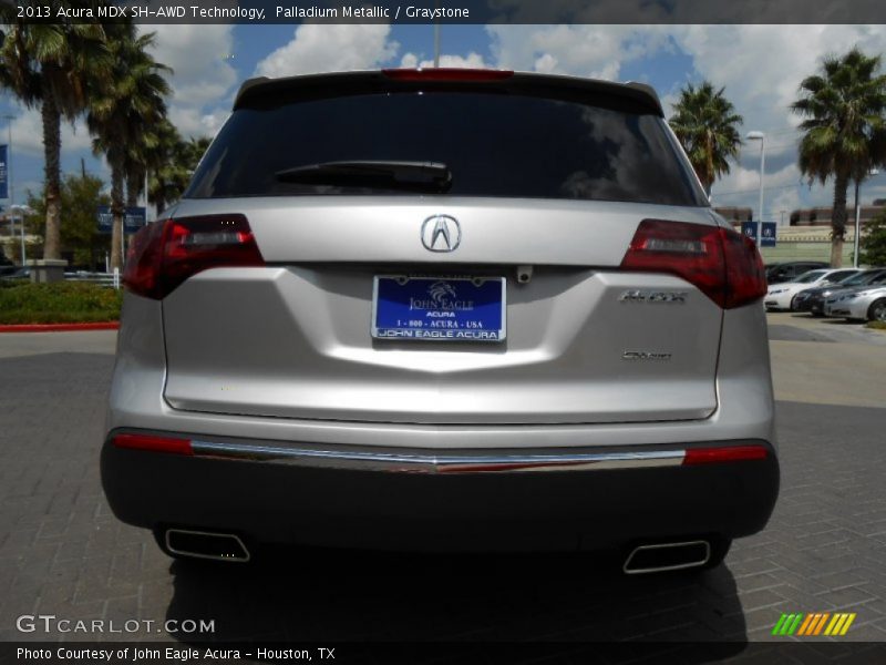 Palladium Metallic / Graystone 2013 Acura MDX SH-AWD Technology