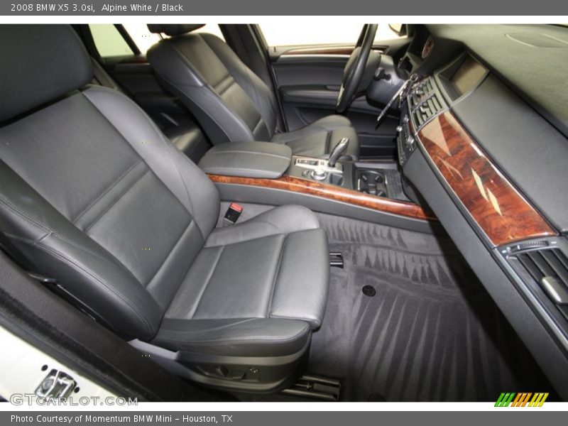 Alpine White / Black 2008 BMW X5 3.0si