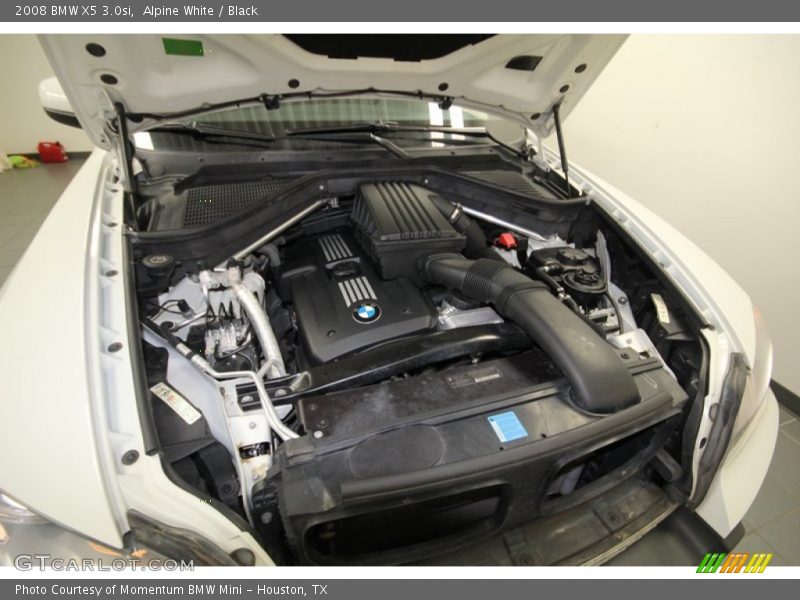 Alpine White / Black 2008 BMW X5 3.0si
