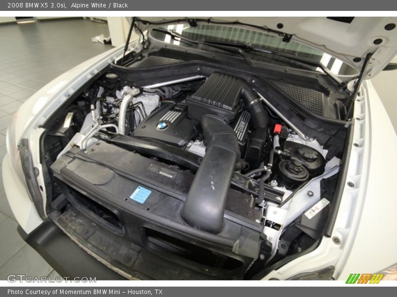 Alpine White / Black 2008 BMW X5 3.0si