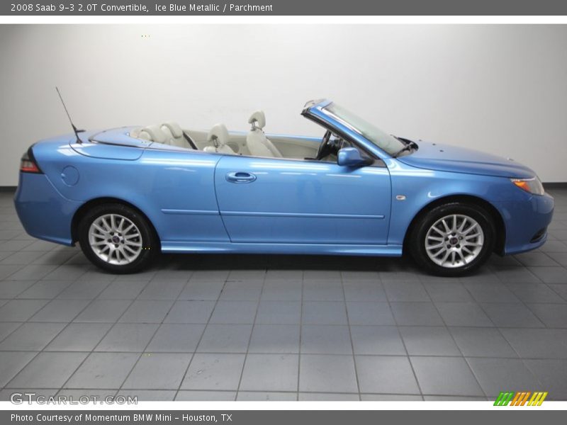  2008 9-3 2.0T Convertible Ice Blue Metallic