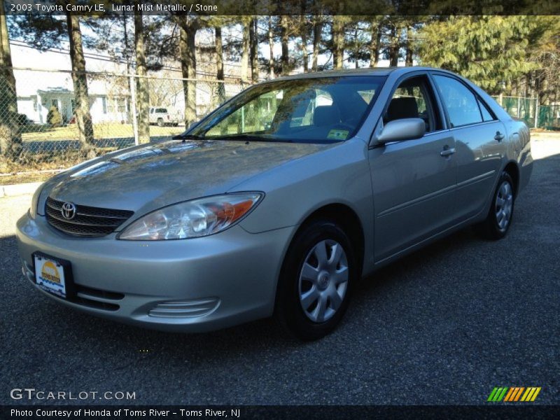 Lunar Mist Metallic / Stone 2003 Toyota Camry LE