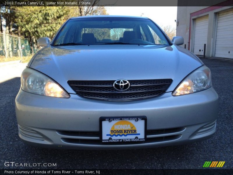 Lunar Mist Metallic / Stone 2003 Toyota Camry LE