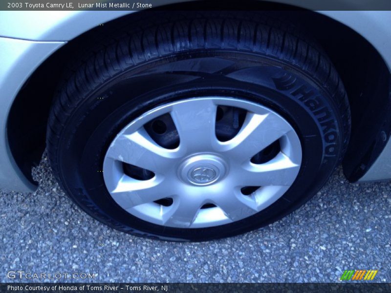 Lunar Mist Metallic / Stone 2003 Toyota Camry LE
