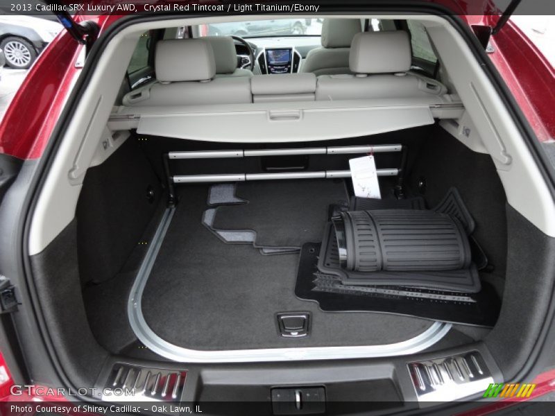 Crystal Red Tintcoat / Light Titanium/Ebony 2013 Cadillac SRX Luxury AWD