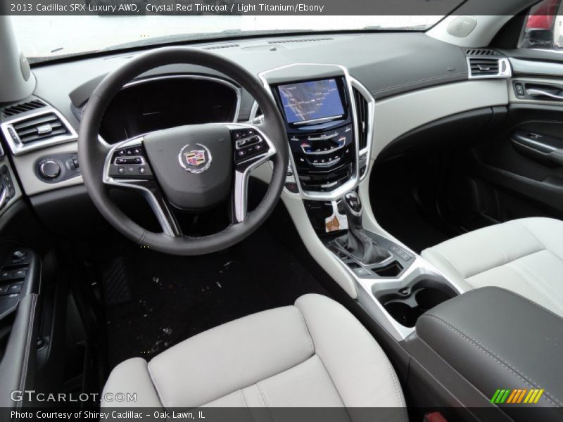 Crystal Red Tintcoat / Light Titanium/Ebony 2013 Cadillac SRX Luxury AWD