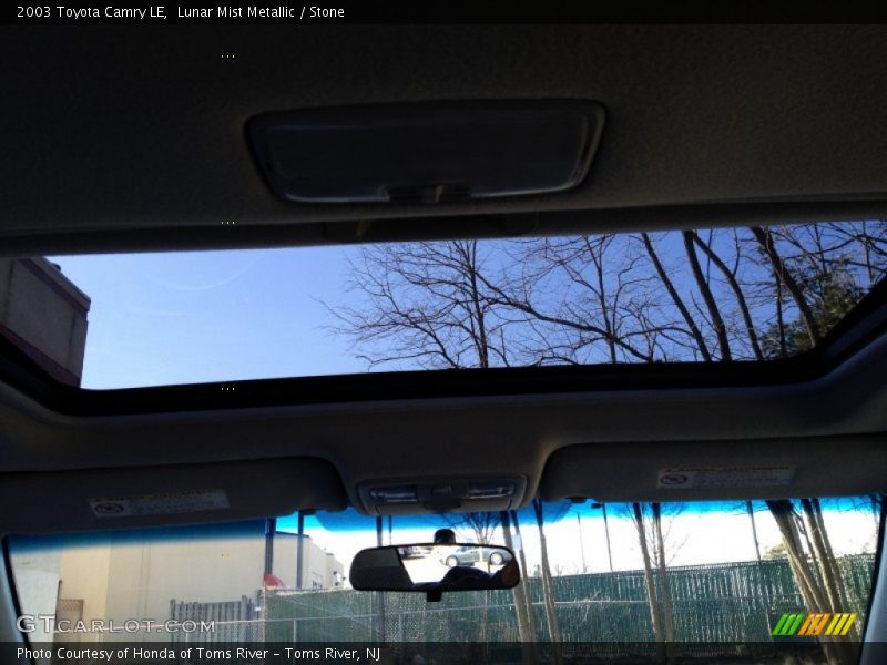 Lunar Mist Metallic / Stone 2003 Toyota Camry LE
