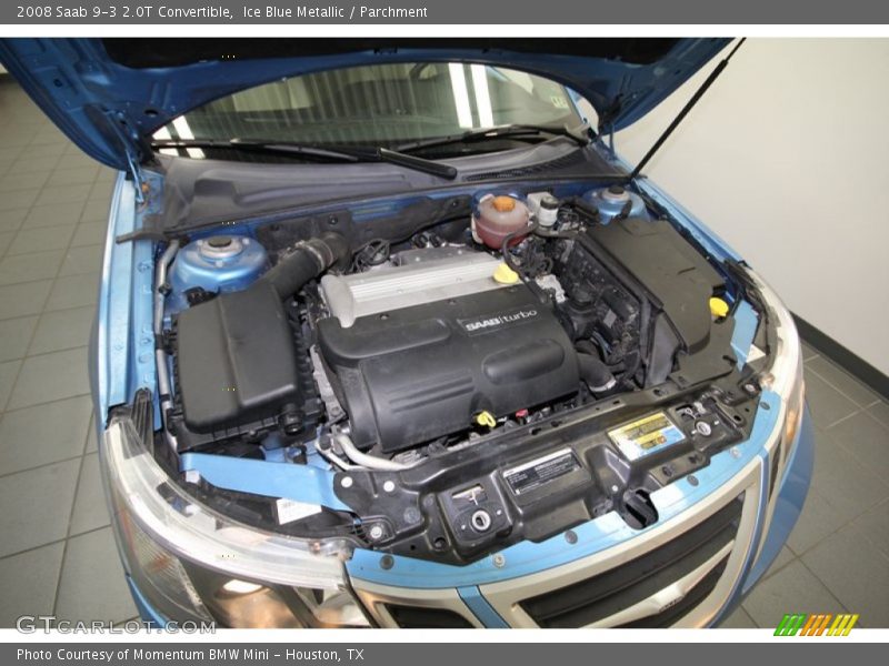  2008 9-3 2.0T Convertible Engine - 2.0 Liter Turbocharged DOHC 16-Valve 4 Cylinder