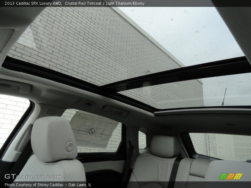 Crystal Red Tintcoat / Light Titanium/Ebony 2013 Cadillac SRX Luxury AWD