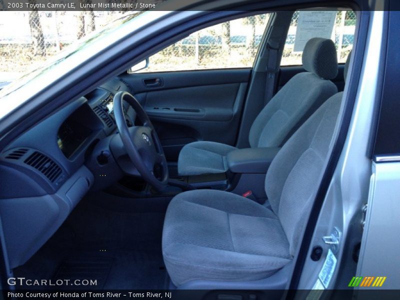 Lunar Mist Metallic / Stone 2003 Toyota Camry LE