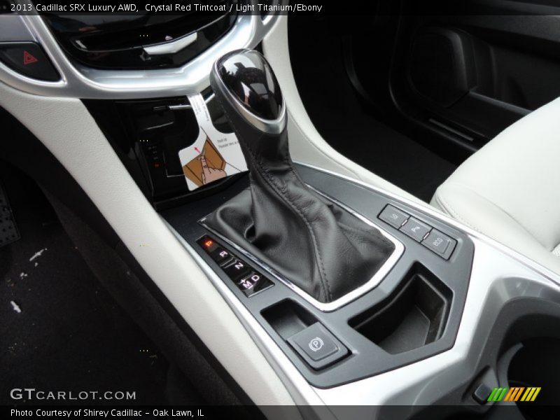 Crystal Red Tintcoat / Light Titanium/Ebony 2013 Cadillac SRX Luxury AWD