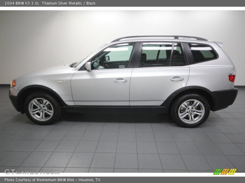  2004 X3 3.0i Titanium Silver Metallic