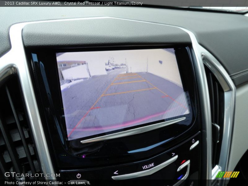 Crystal Red Tintcoat / Light Titanium/Ebony 2013 Cadillac SRX Luxury AWD