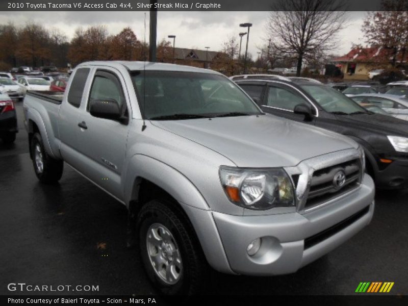 Silver Streak Mica / Graphite 2010 Toyota Tacoma V6 Access Cab 4x4