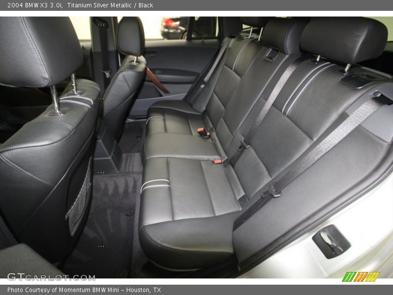 Rear Seat of 2004 X3 3.0i
